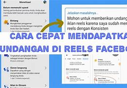 Cara Agar Cepat Mendapatkan Undangan Iklan Reels Facebook